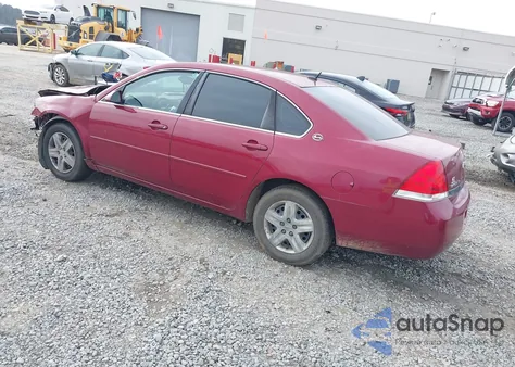 2006 Chevrolet Impala Ls из США, поврежденный, VIN 2G1WB58K369302798